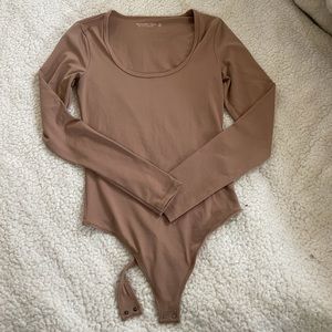 Abercrombie and Fitch Long Sleeve Bodysuit